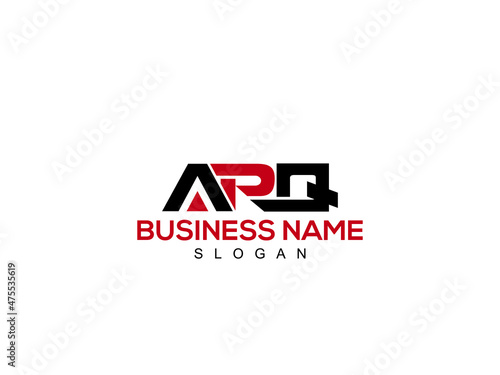 Creative APQ Logo Icon, Letter ap Vector Logo Design photo