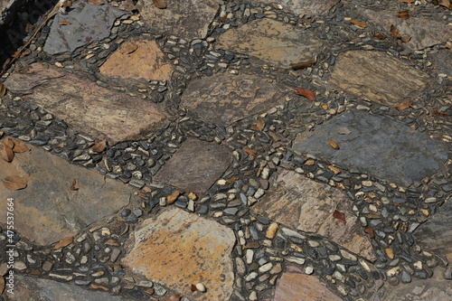 Photo of stone and cement floor