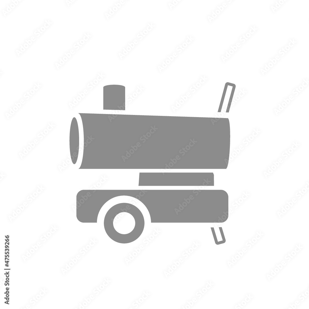 Obraz premium Portable Heater Icon - vector