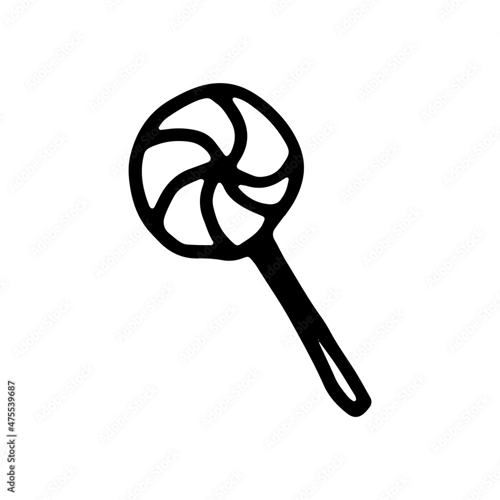 Doodle style candy sketch in vector format. Doodle style candy sketch in vector format.