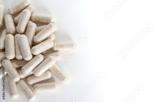 Vitex vitamins isolated on a white background