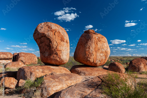rocks and sky