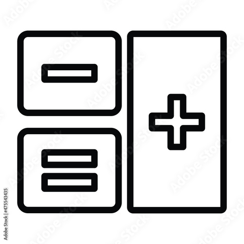 Calculator Vector icon which is suitable for commercial work and easily modify or edit it