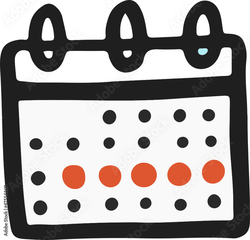 calendar menstruation icon