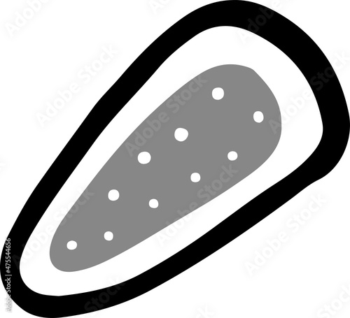menstrual sanitary napkin icon