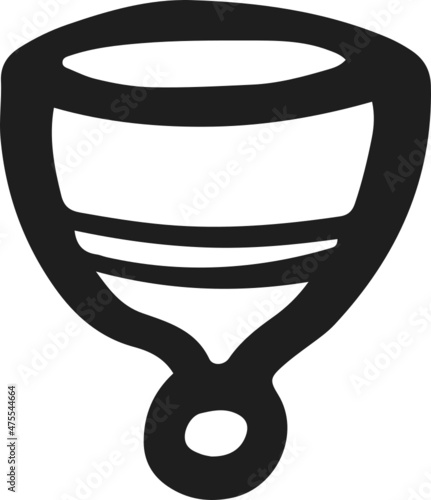menstrual sanitary napkin icon