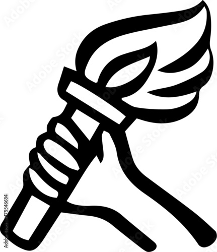 torch sport olympic icon