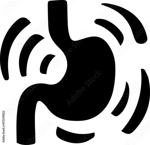 gastritis stomach disease icon