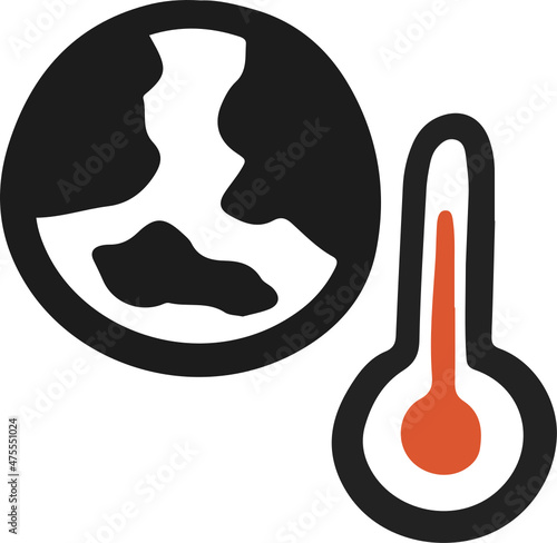 global warming icon