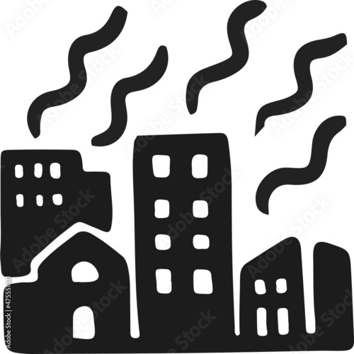 global warming icon