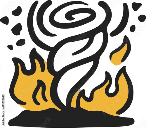forest fire icon