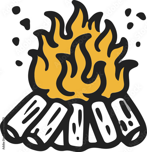 fire firewood icon
