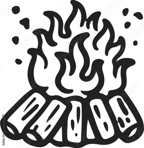 fire firewood icon