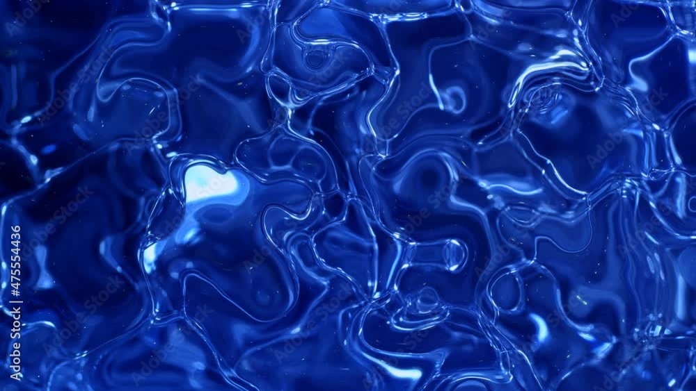 Abstract background liquid motion, blue shiny abstract background liquid animated Abstract background liquid motion, blue shiny abstract background liquid animated