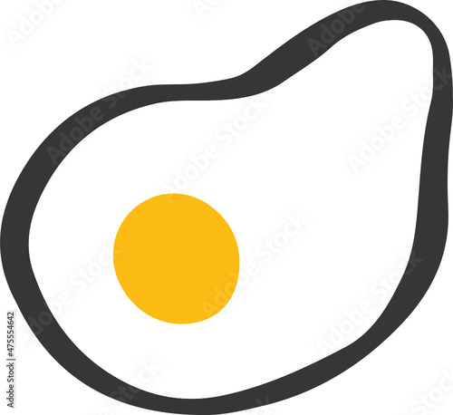 omelet fried egg icon