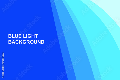 Abstract Blue Background With Lines