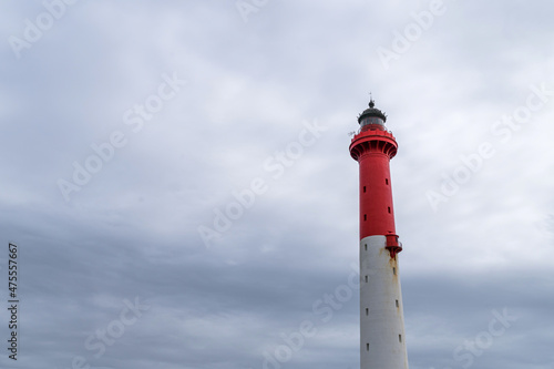  Phare de la Coubre avec Ciel nuageux, France, Automne