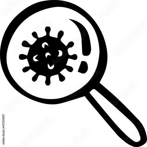 covid 19 sawb test icon