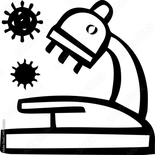covid 19 sawb test icon