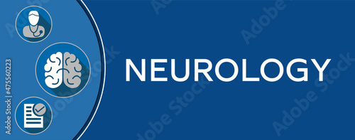 Neurology or Neurologist Medical Background Illustration