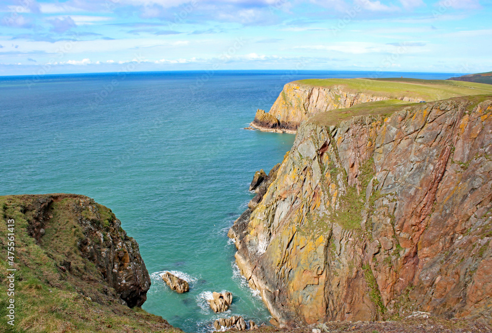 Cliffs of the Mull of Galloway, Scotland	