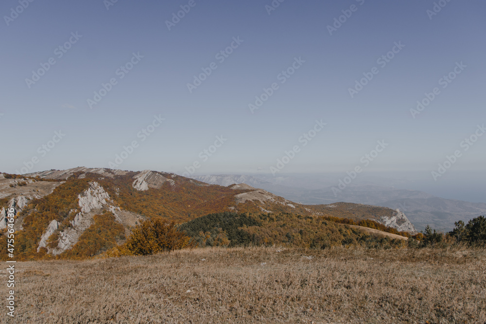 
Mountains, nature, fog, clouds, landscape