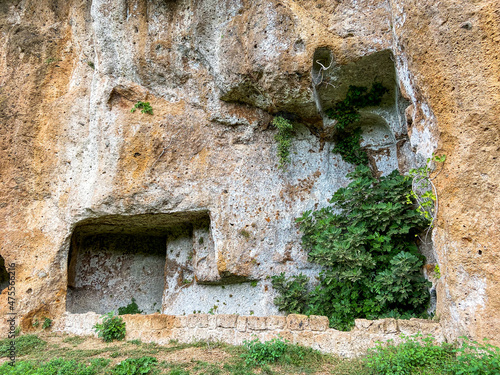 Etrusker im Parco Naturale Regionale dell Antichissima Cita di Sutri