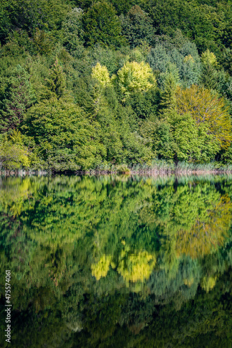 Wonderful view of the Plitvice Lakes National Park. Croatia