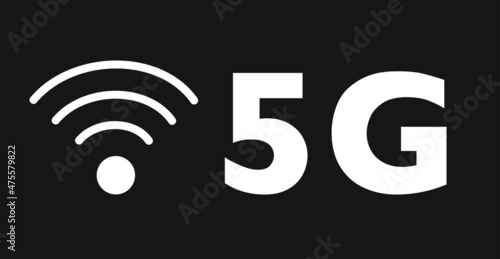 5g network. Innovation 5G technology. Wireless mobile service.