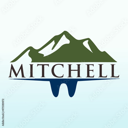 husband and wife general dental clinic logo design