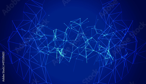 mobile futuristic technology circuit concept background design vectoral illustration