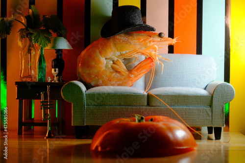 Photography Cool Shrimp Top Hat
