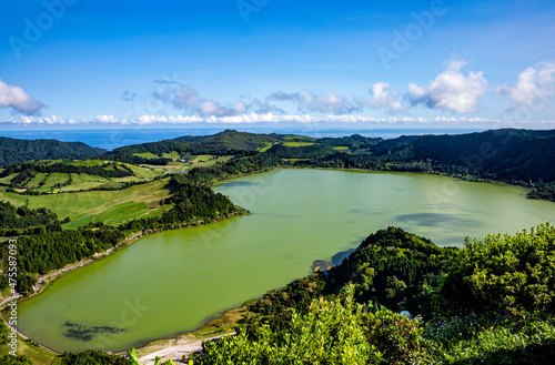 Lagoa das Furnas, São Miguel Island, Azores, Açores, Portugal, Europe.