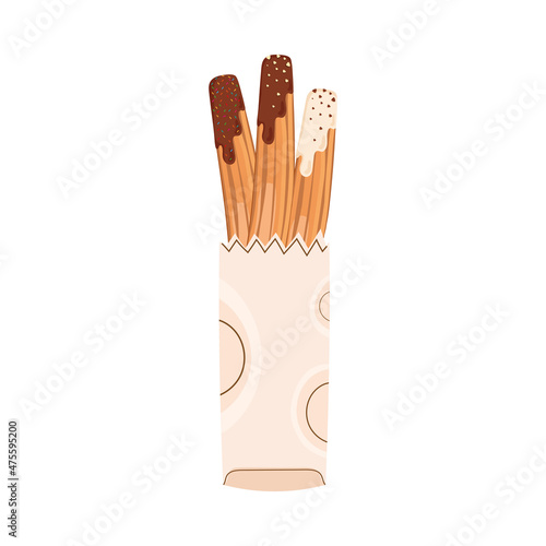 churros in bag paper