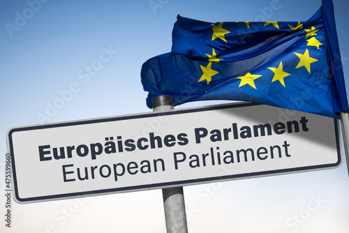 Europäisches Parlament, (European Parliament), Symbolbild photo