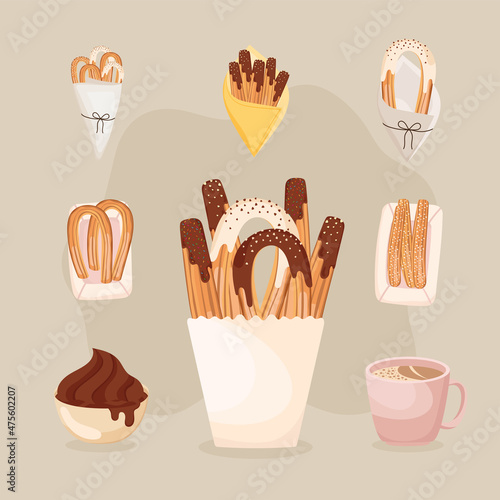 chocolate and churros