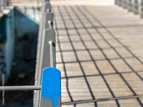Fotografie, Tablou Close-up of footbridge