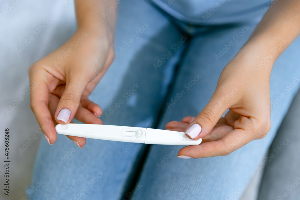 Home coronavirus testing process, COVID-19 swab kit, testing completed, patient undergoing coronavirus test Home coronavirus testing process, COVID-19 swab kit, testing completed, patient undergoing coronavirus test