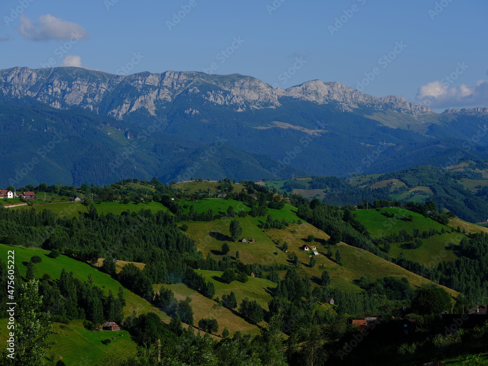 Obraz premium Summer alpine landscape of Bucegi Mountains, Romania, Europe