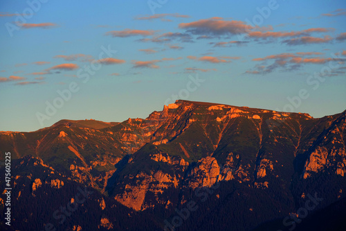 Fototapeta Naklejka Na Ścianę i Meble -  Alpine landscape of Bucegi Mountains, Romania, Europe
