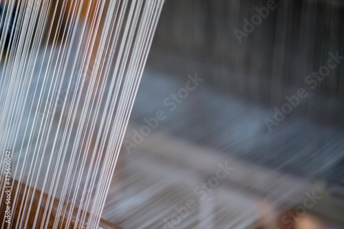 Close-up photo shoot of Weaving Loom 