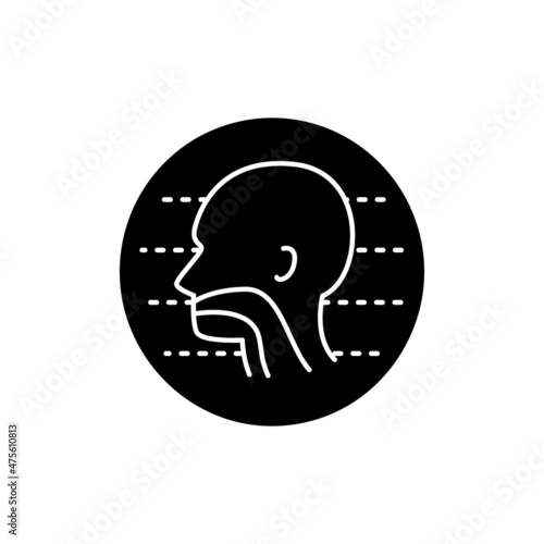 Otorhinolaryngology color line icon. Pictogram for web page, mobile app