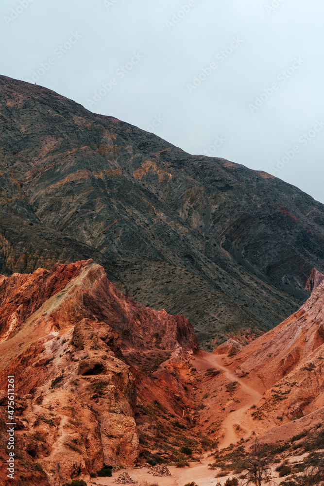 Fototapeta premium path in the red rocks