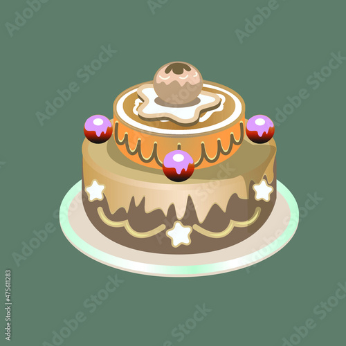 Torte mit Pralinen