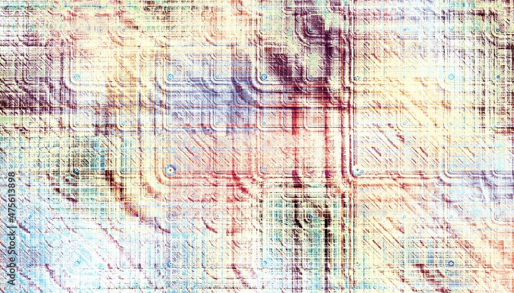 Abstract fractal pattern. Abstract fractal pattern.