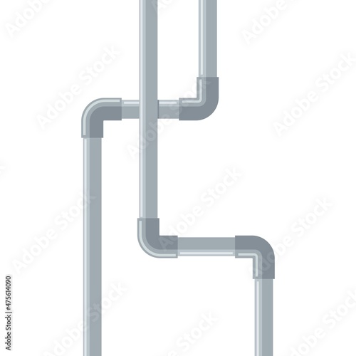 water pipes icon vector element design Fototapet