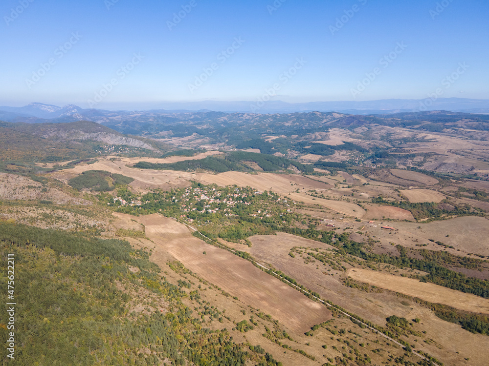 Amazing Autumn Landscape of Lyubash mountain, Bulgaria Amazing Autumn Landscape of Lyubash mountain, Bulgaria