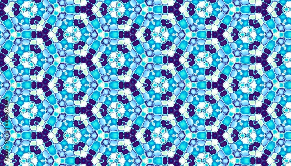 Abstract fractal pattern. Abstract fractal pattern.