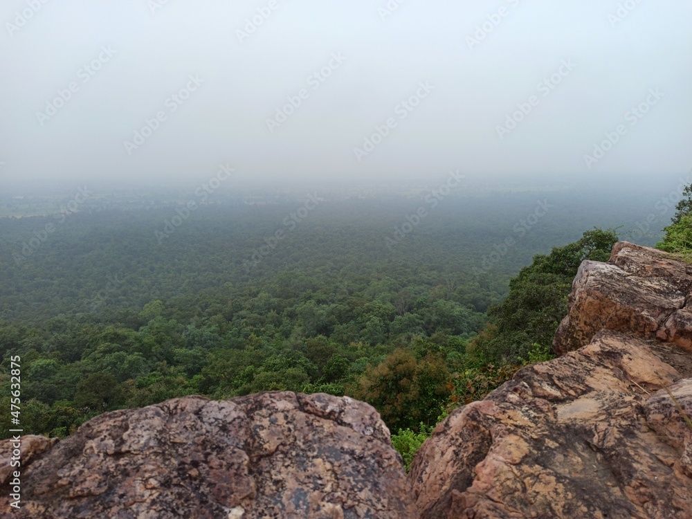 view from the top of mountain