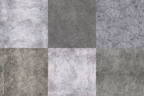 Pack of 6 High Quality Concrete Seamless 4K Textures for editing, compositing, backdrops or material development.